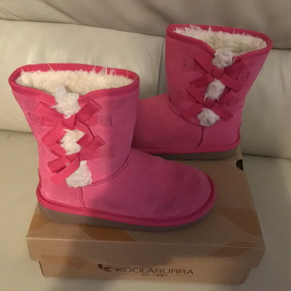 Girls UGG Koolaburra boots. Good condition.